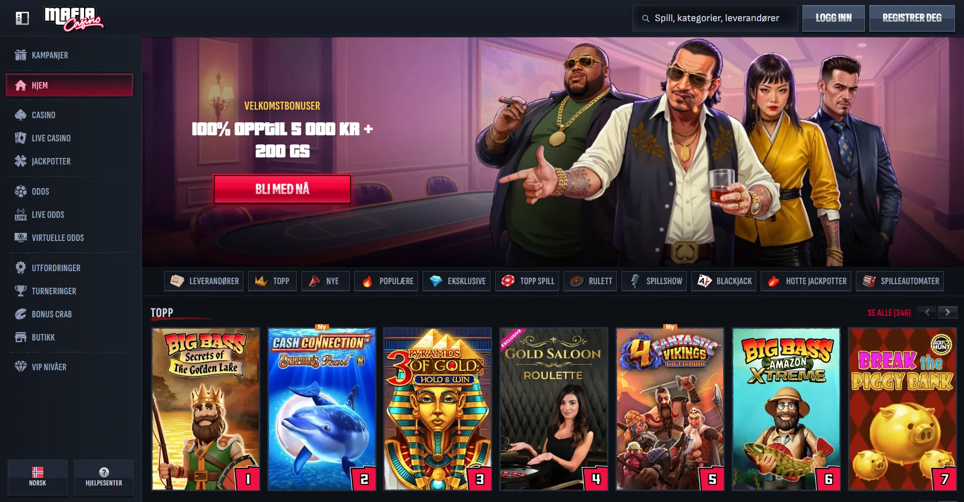 Hvorfor Velge Casino som Tar Norsk Visa 